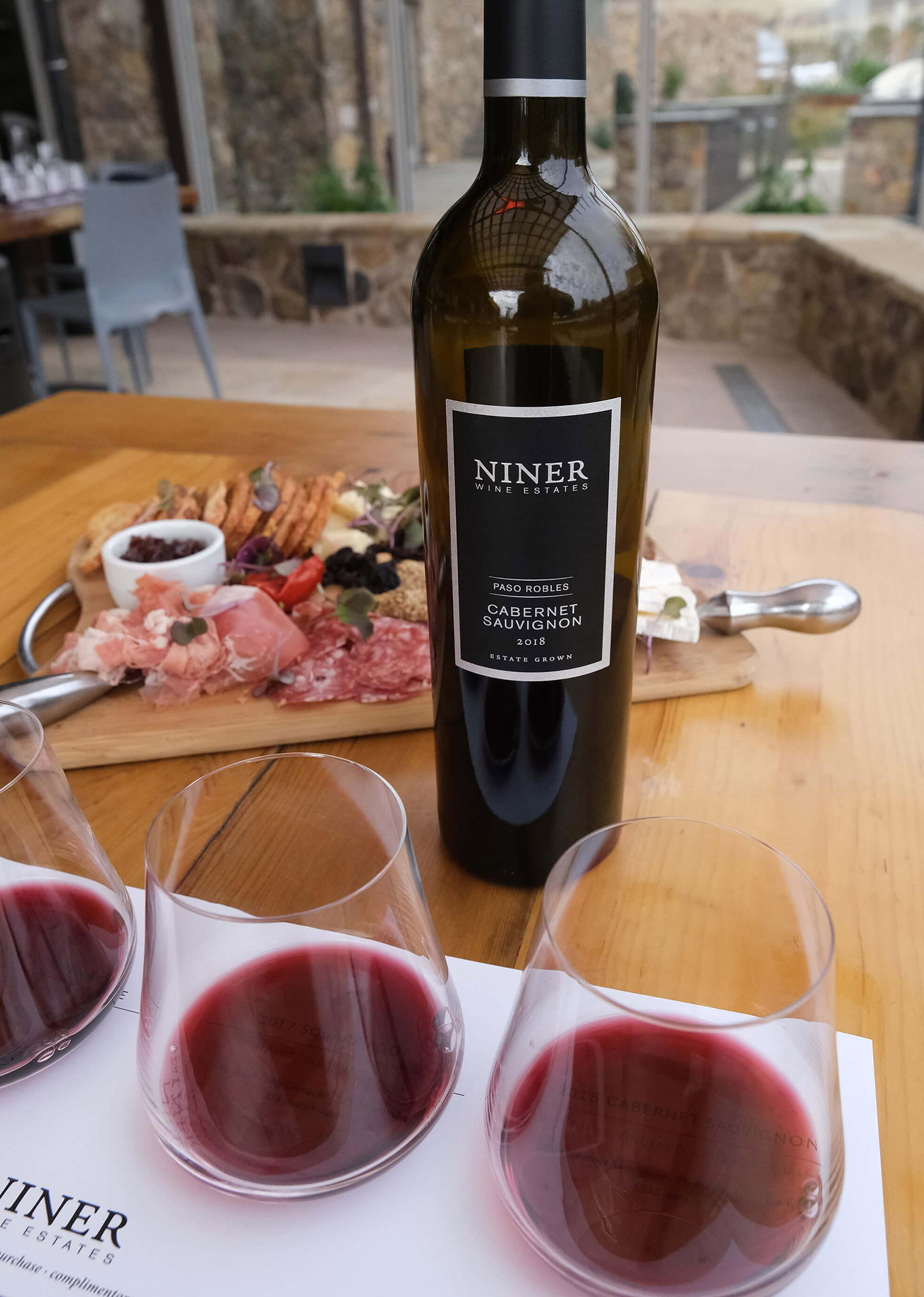 2018 Niner Cabernet Sauvignon Wine Tasting