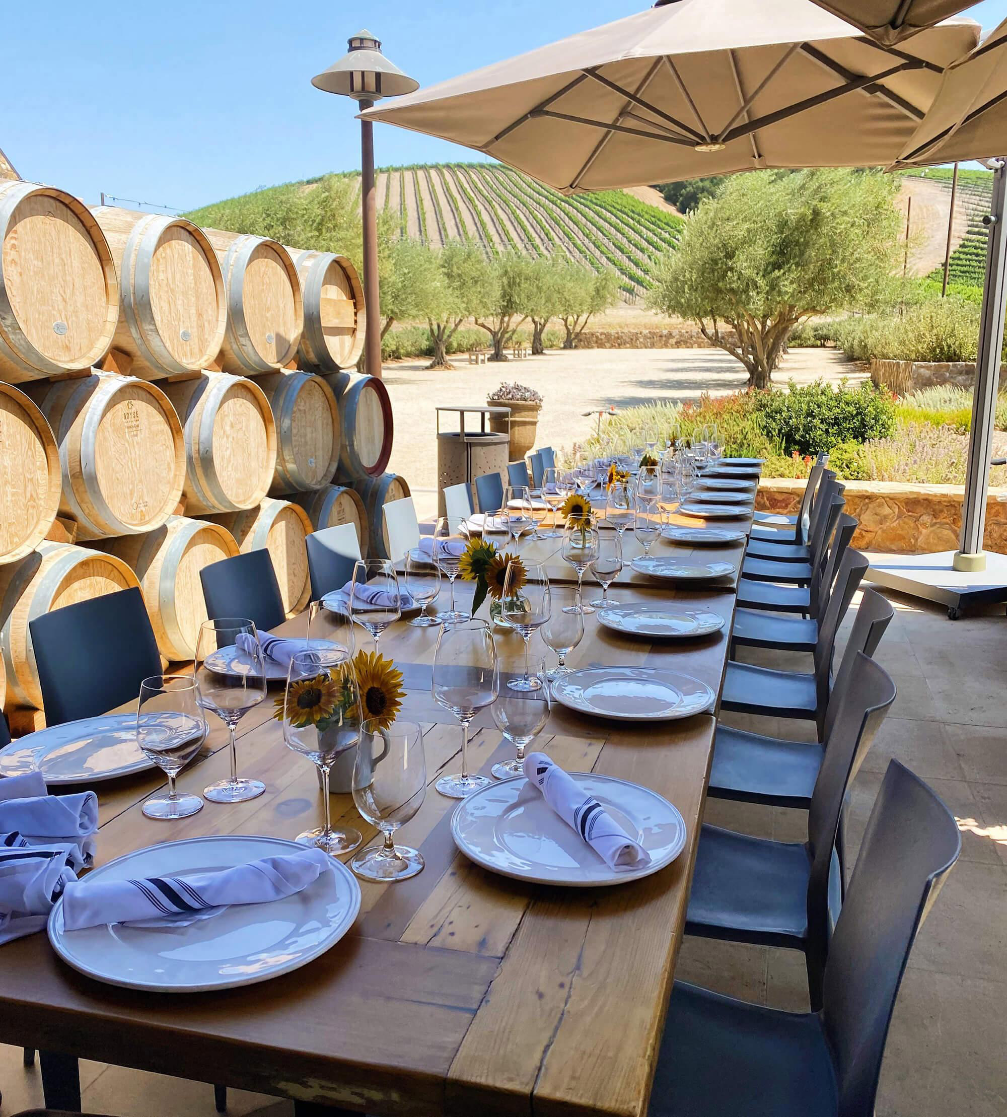Private Lunch Setting